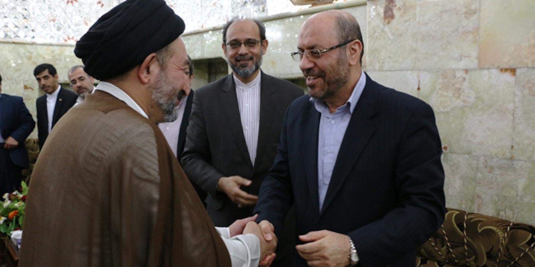 الامين العام للعتبة العلوية المقدسة يستقبل وزير الدفاع الايراني 